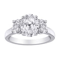 1ctw Lab-Grown Diamond Trinity Ring