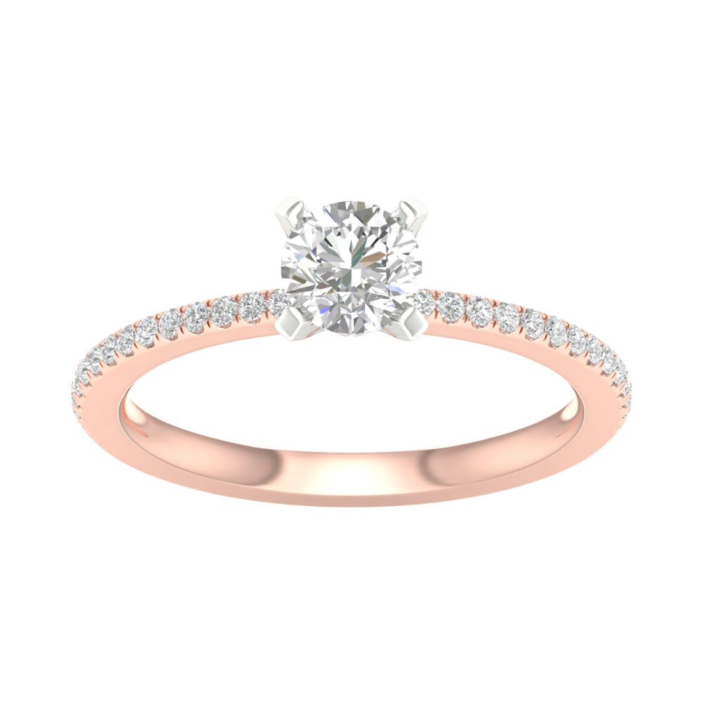 Lab-Grown Diamond Engagement Ring