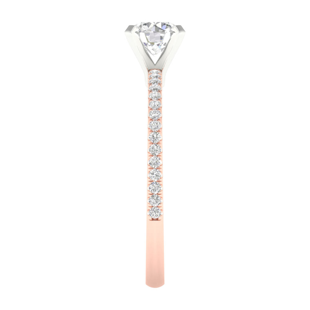 Lab-Grown Diamond Engagement Ring