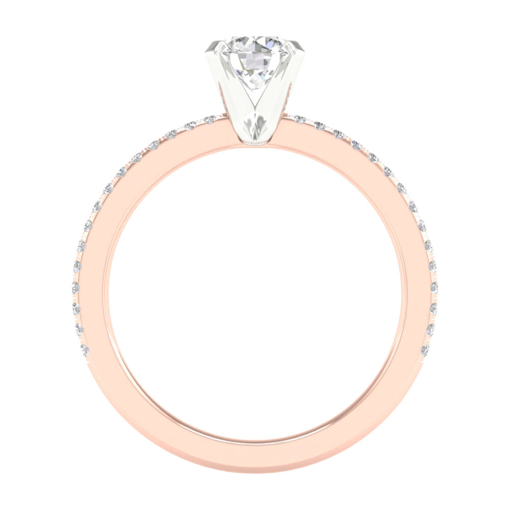 Lab-Grown Diamond Engagement Ring