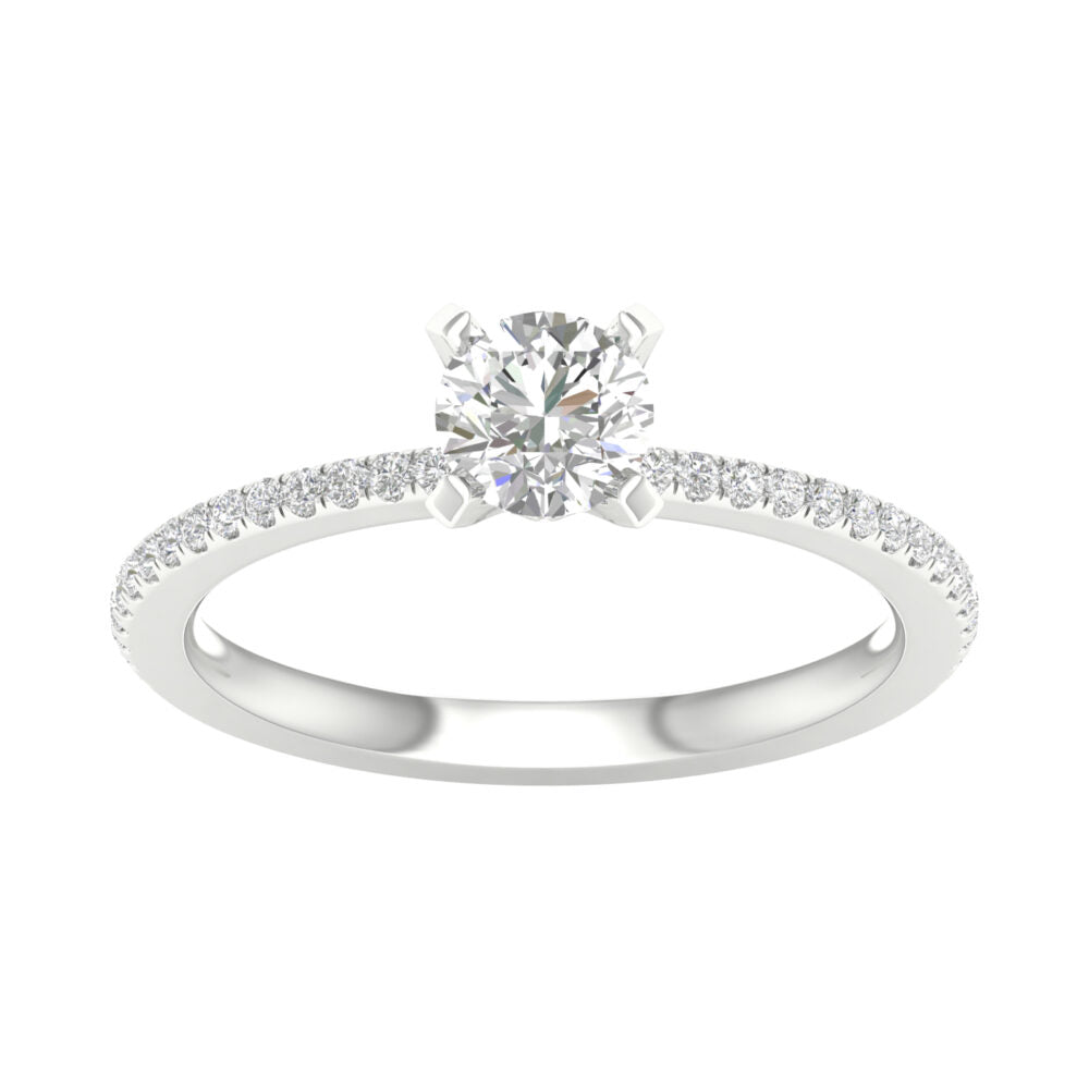 Lab-Grown Diamond Engagement Ring