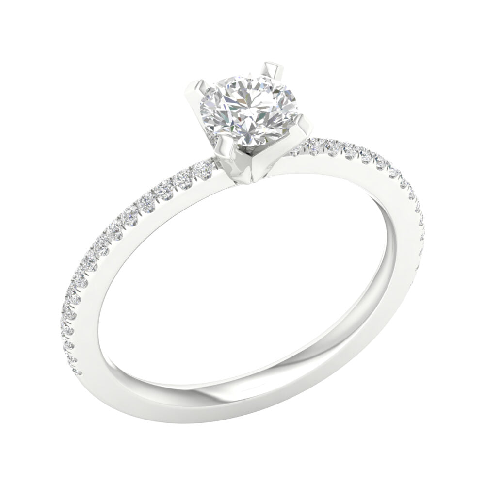 Lab-Grown Diamond Engagement Ring
