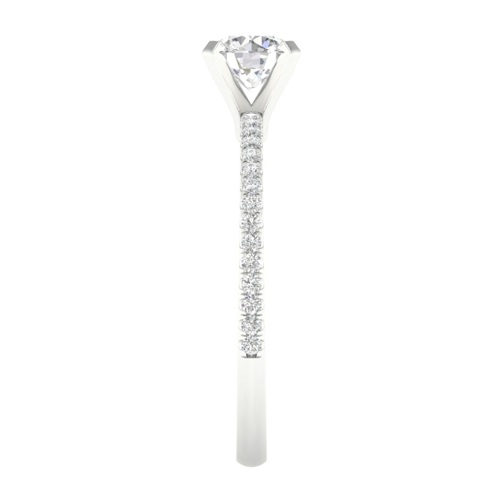 Lab-Grown Diamond Engagement Ring
