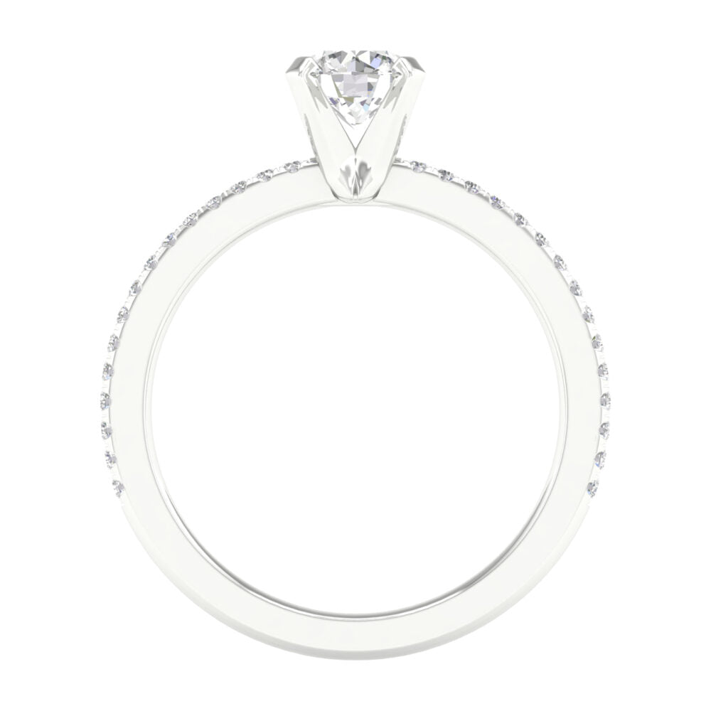Lab-Grown Diamond Engagement Ring
