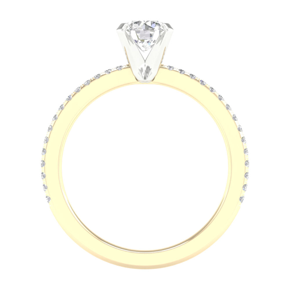 Lab-Grown Diamond Engagement Ring