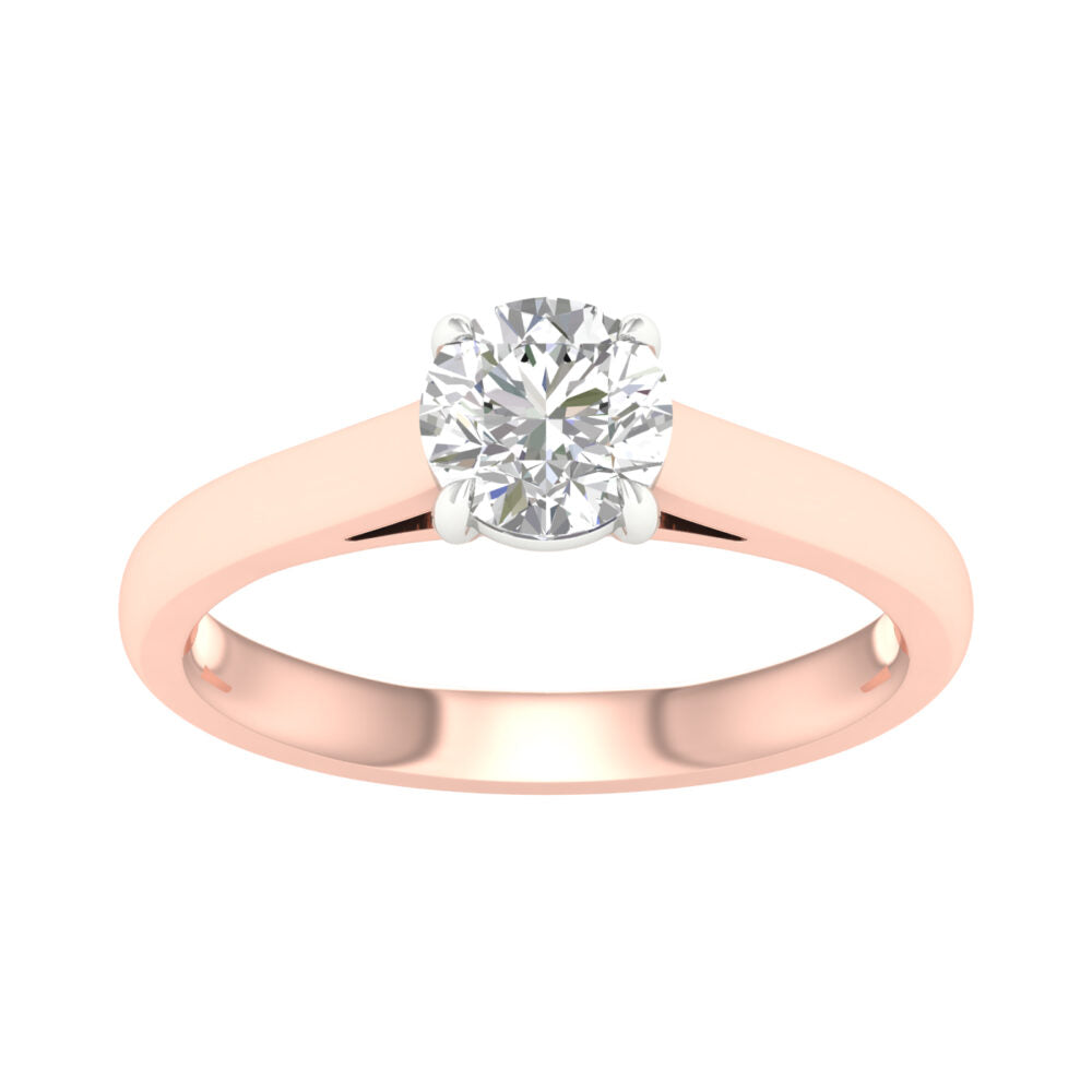 Lab-Grown Brilliant Cut Diamond Solitaire