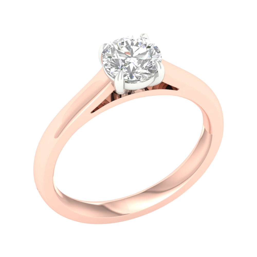 Lab-Grown Brilliant Cut Diamond Solitaire