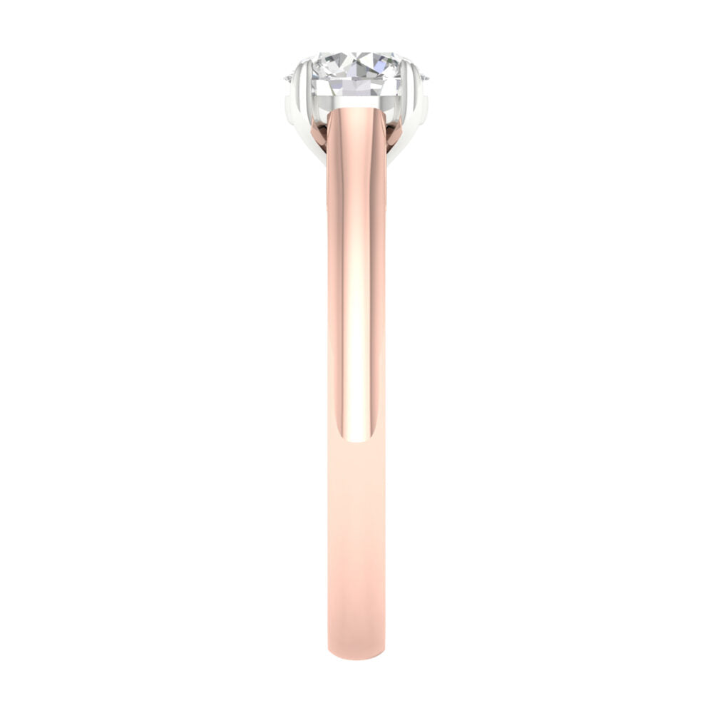 Lab-Grown Brilliant Cut Diamond Solitaire