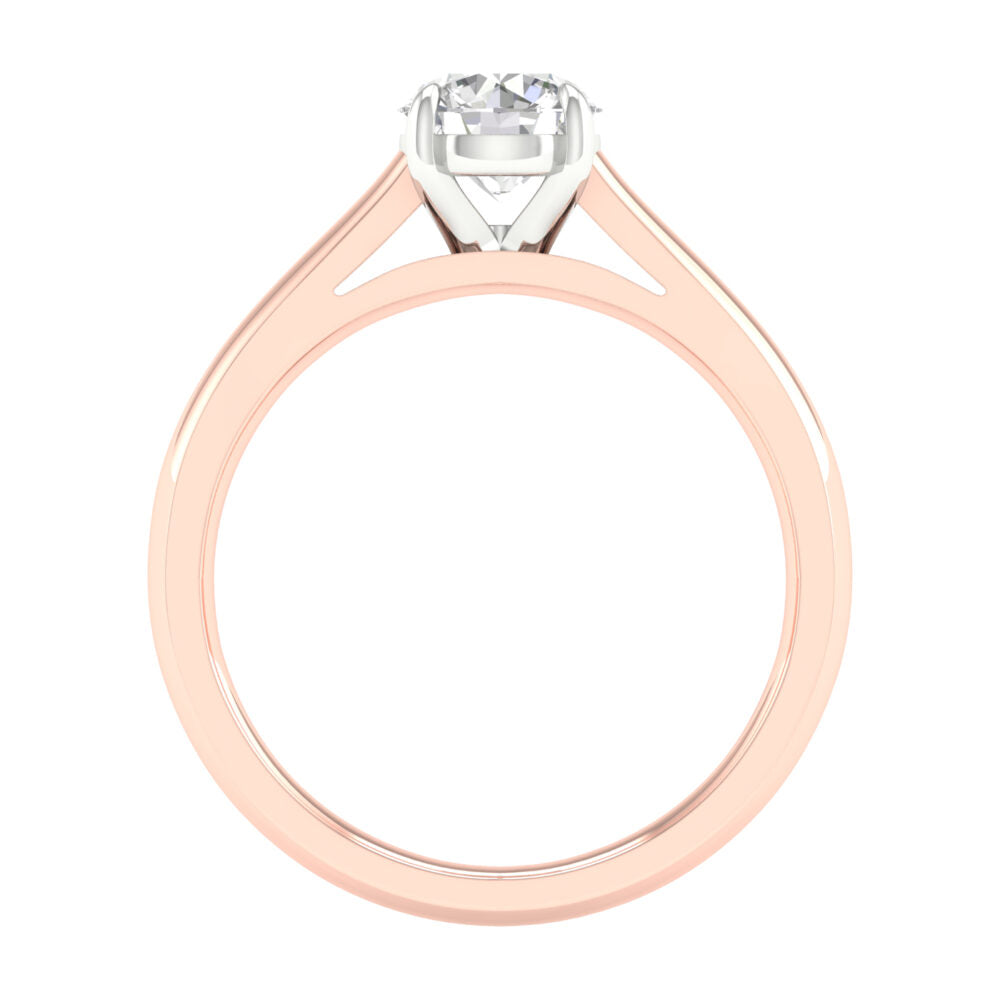 Lab-Grown Brilliant Cut Diamond Solitaire