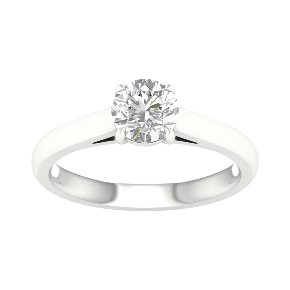 Lab-Grown Brilliant Cut Diamond Solitaire