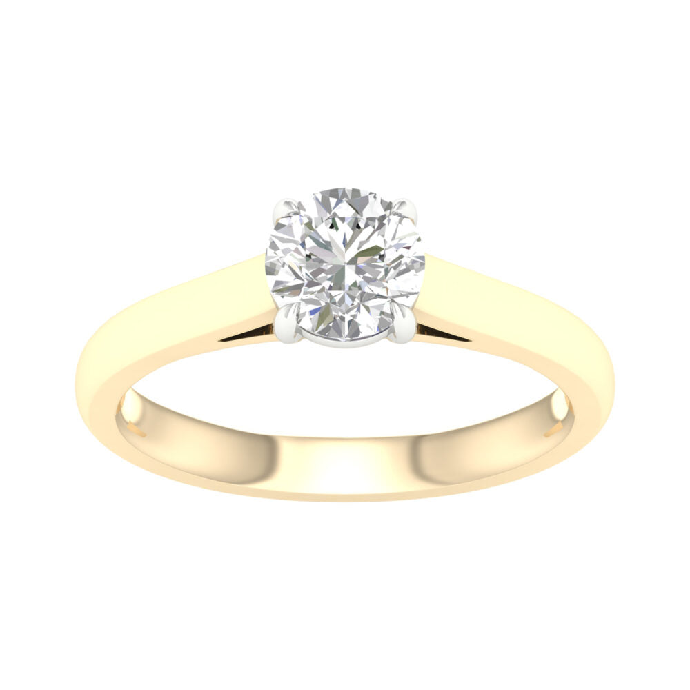 Lab-Grown Brilliant Cut Diamond Solitaire