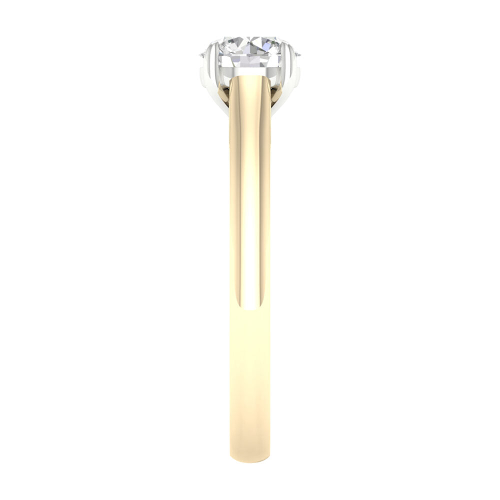 Lab-Grown Brilliant Cut Diamond Solitaire