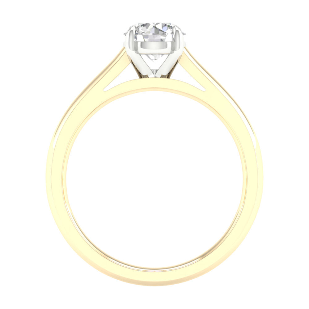Lab-Grown Brilliant Cut Diamond Solitaire