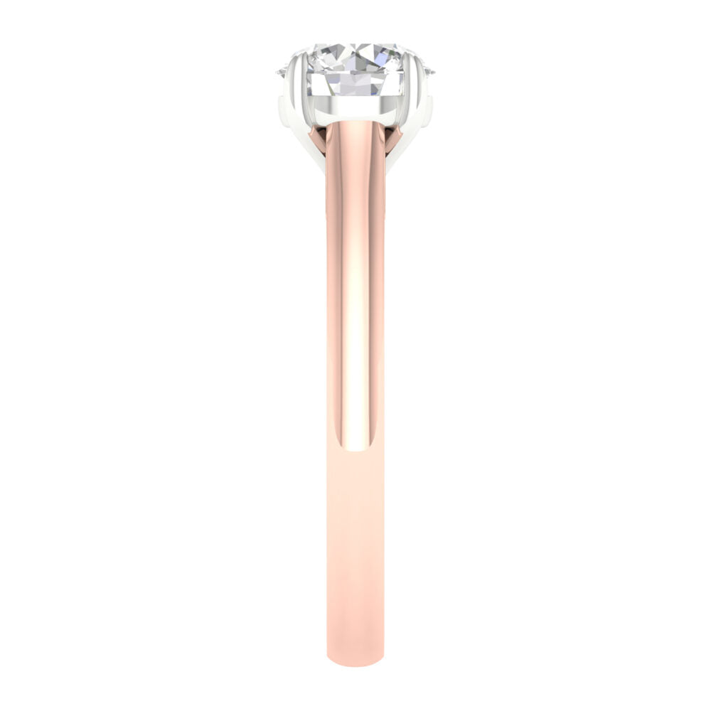 Lab-Grown Brilliant Cut Diamond Solitaire