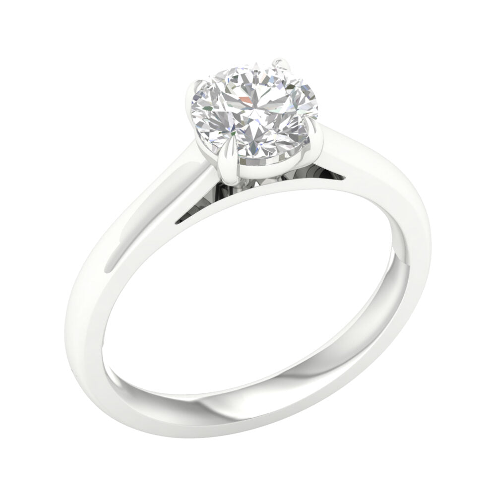 Lab-Grown Brilliant Cut Diamond Solitaire