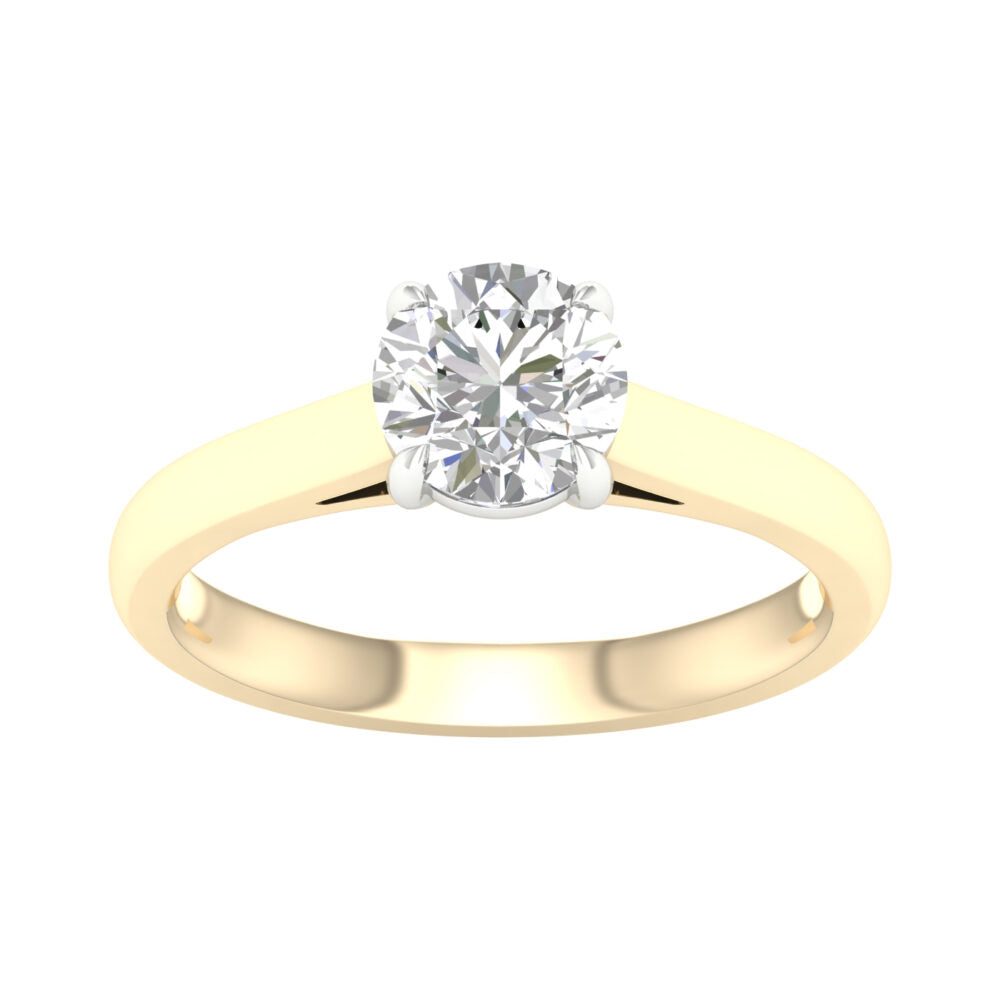 Lab-Grown Brilliant Cut Diamond Solitaire