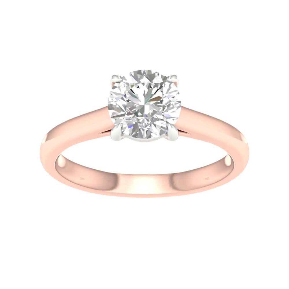 Lab-Grown Brilliant Cut Diamond Solitaire