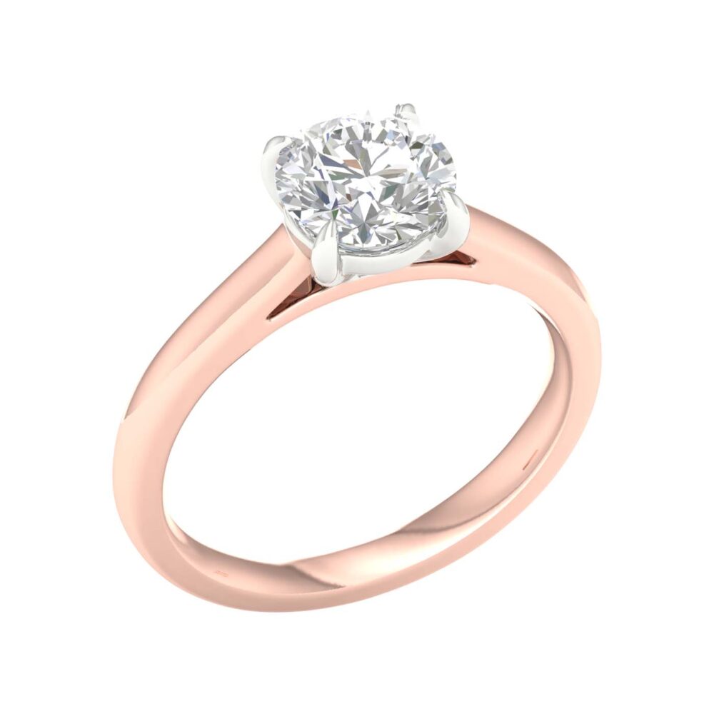 Lab-Grown Brilliant Cut Diamond Solitaire
