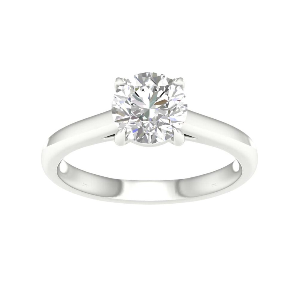 Lab-Grown Brilliant Cut Diamond Solitaire