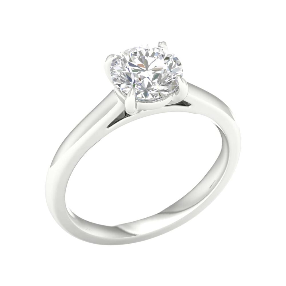 Lab-Grown Brilliant Cut Diamond Solitaire
