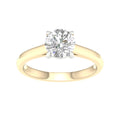 Lab-Grown Brilliant Cut Diamond Solitaire