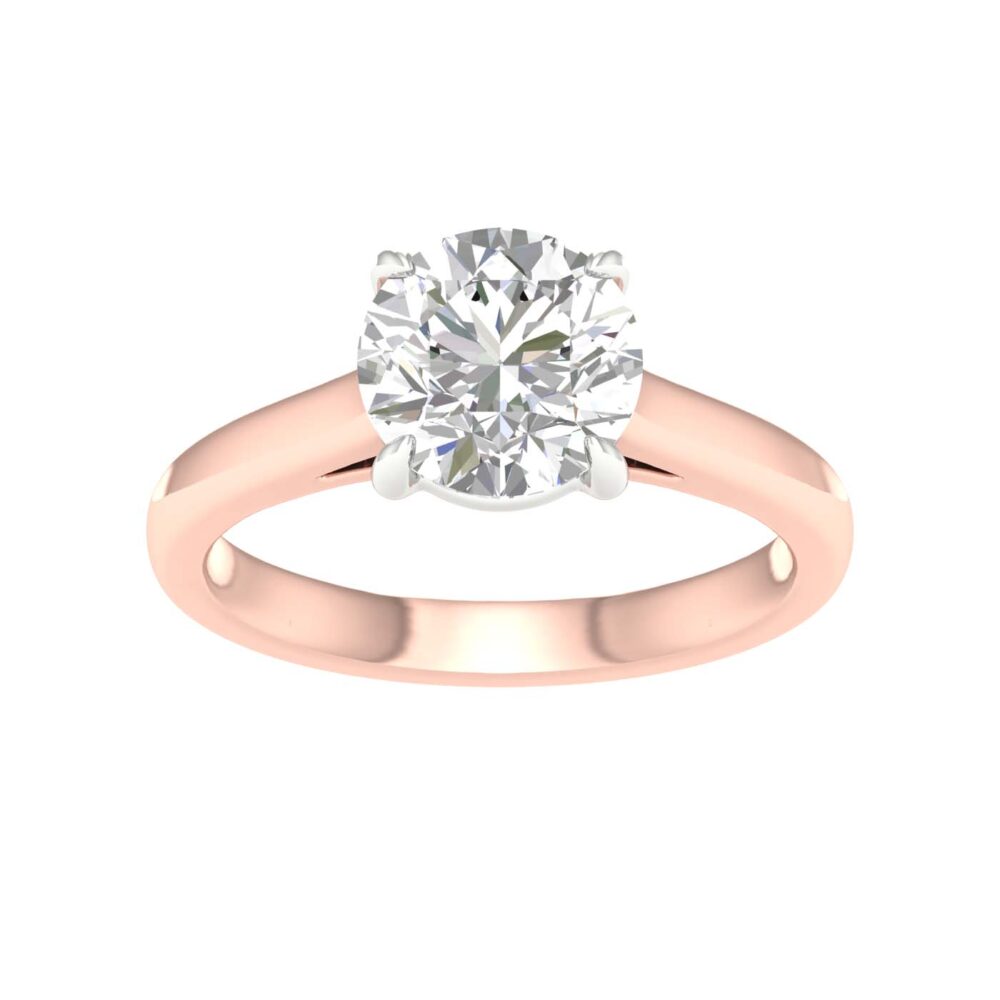 Lab-Grown Brilliant Cut Diamond Solitaire