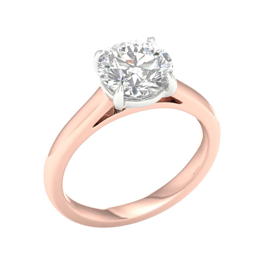 Lab-Grown Brilliant Cut Diamond Solitaire