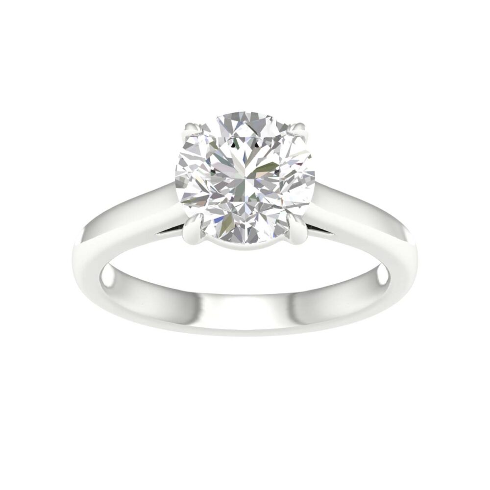 Lab-Grown Brilliant Cut Diamond Solitaire