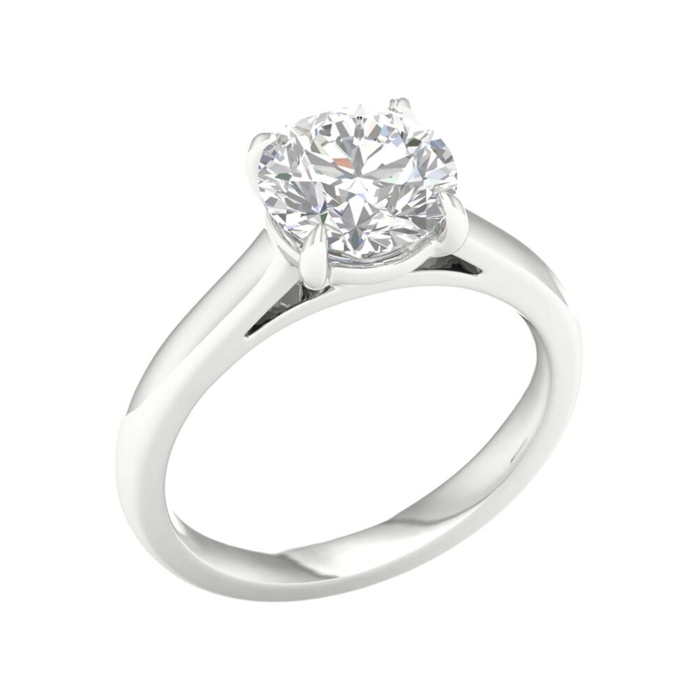 Lab-Grown Brilliant Cut Diamond Solitaire