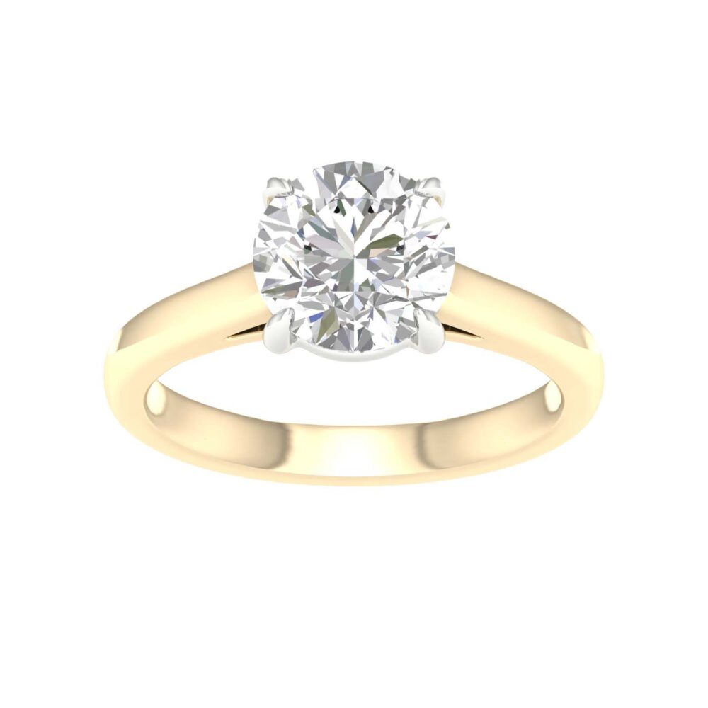Lab-Grown Brilliant Cut Diamond Solitaire
