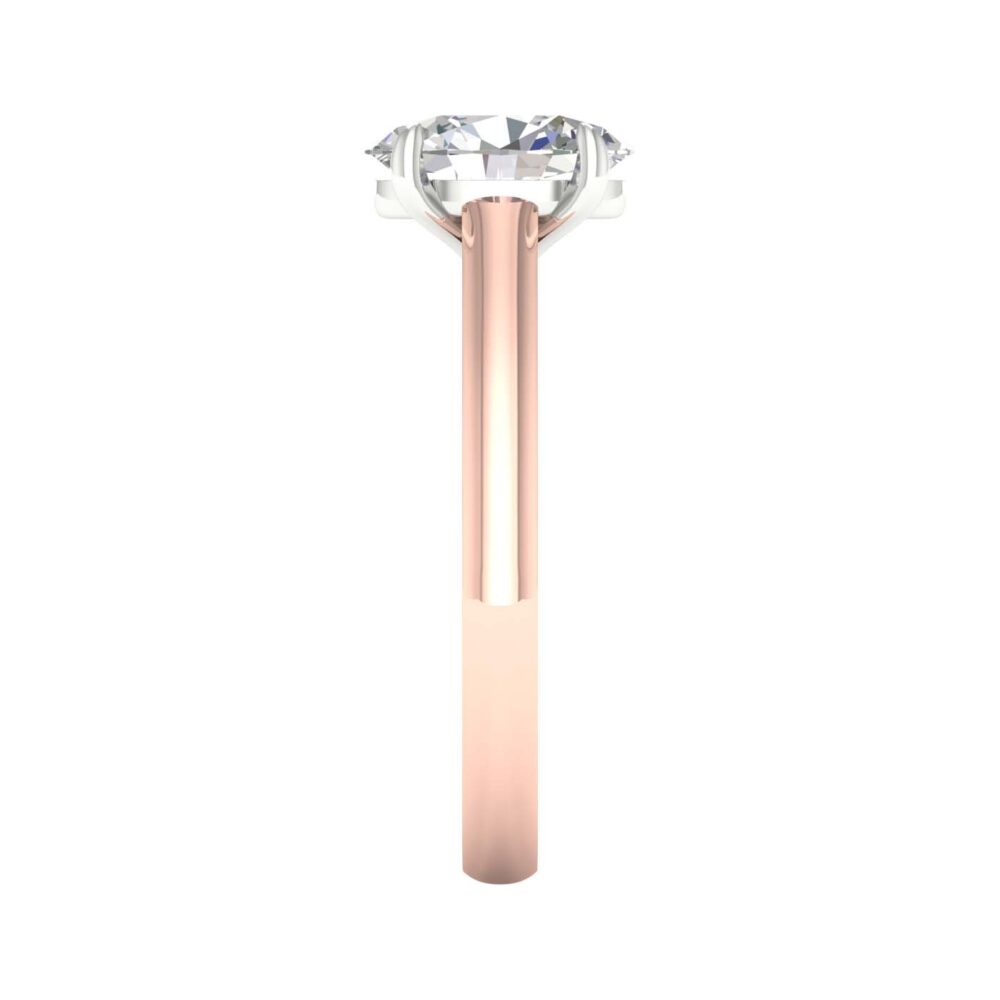 Lab-Grown Oval Cut Diamond Solitaire