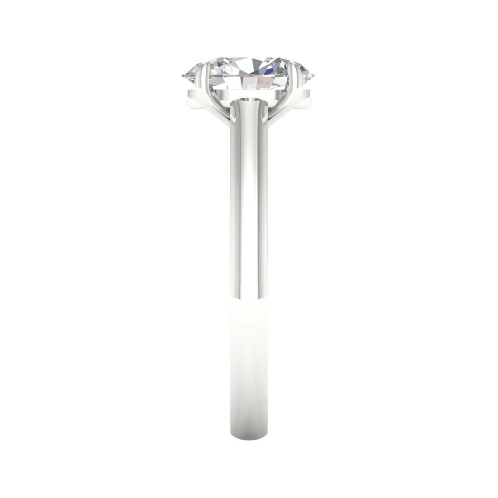 Lab-Grown Oval Cut Diamond Solitaire