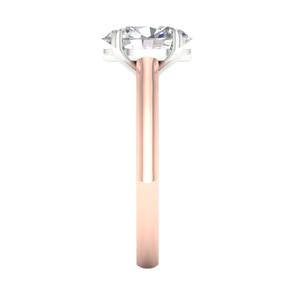Lab-Grown Oval Cut Diamond Solitaire