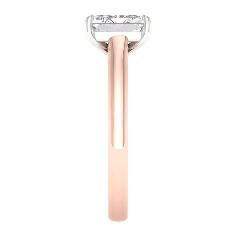 Lab-Grown Radiant Cut Diamond Solitaire