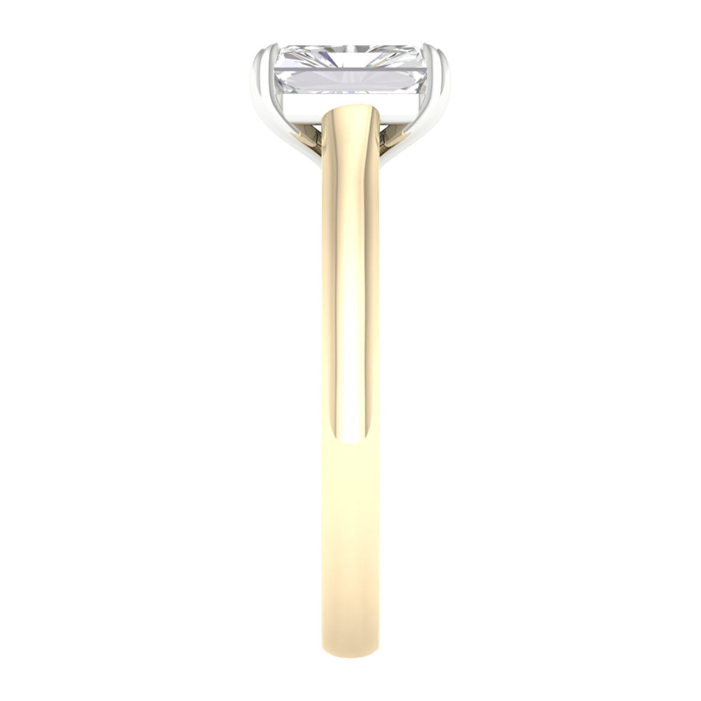 Lab-Grown Radiant Cut Diamond Solitaire
