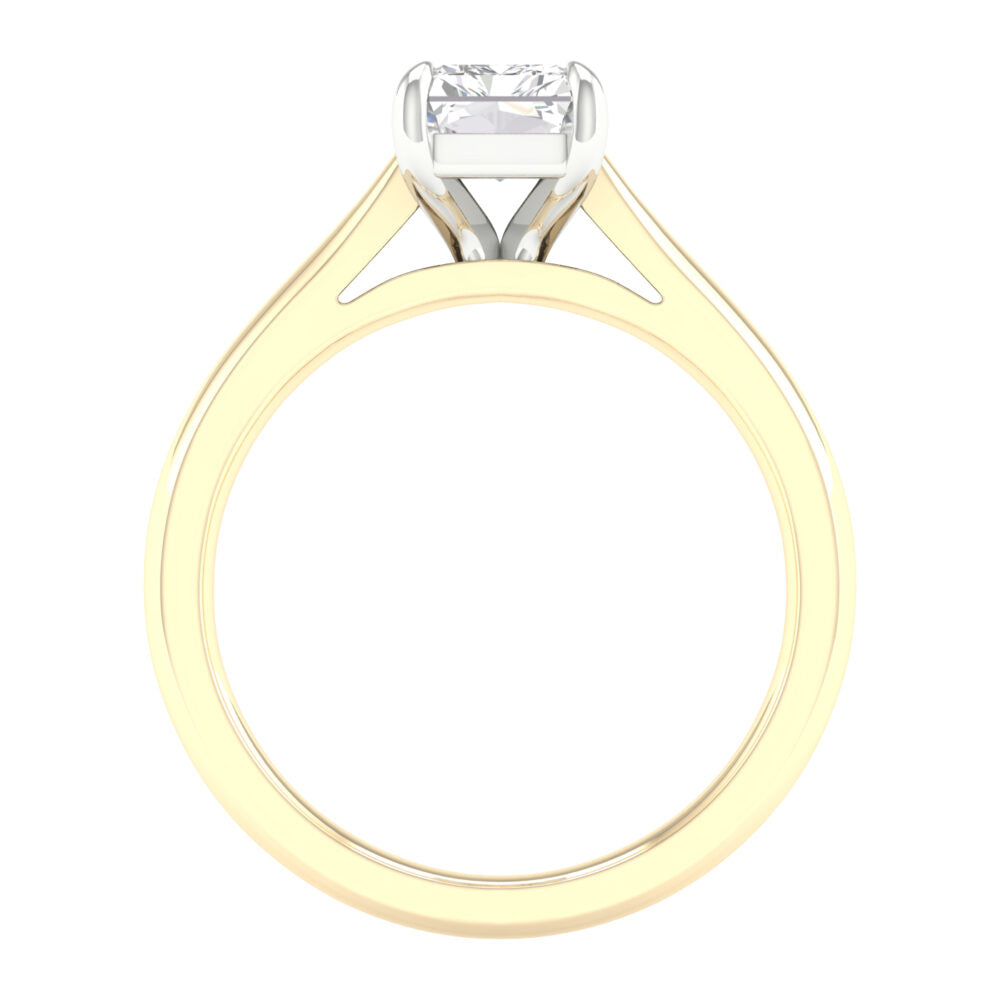 Lab-Grown Radiant Cut Diamond Solitaire