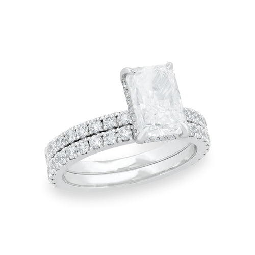 2.98ctw Lab-Grown Diamond Wedding Set