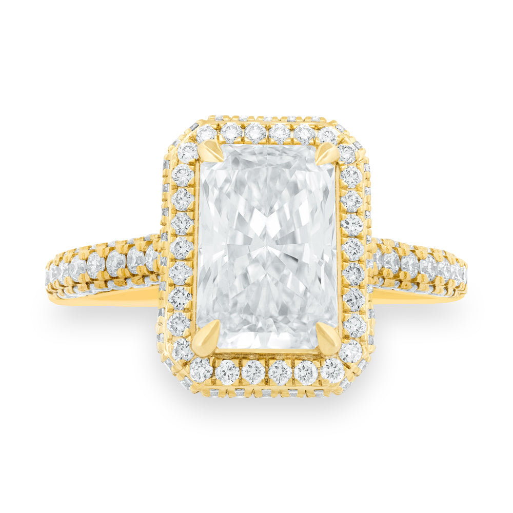 3.51ctw Lab-Grown Diamond Engagement Ring