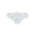 Oval & Moon Lab-Grown Diamond Ring