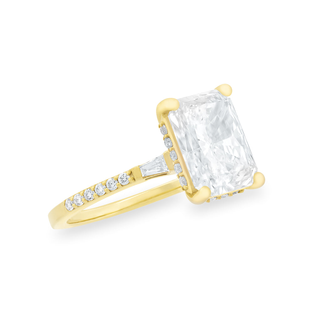 3.35ctw Lab-Grown Diamond Engagement Ring