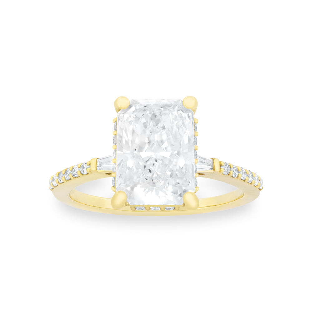 3.35ctw Lab-Grown Diamond Engagement Ring