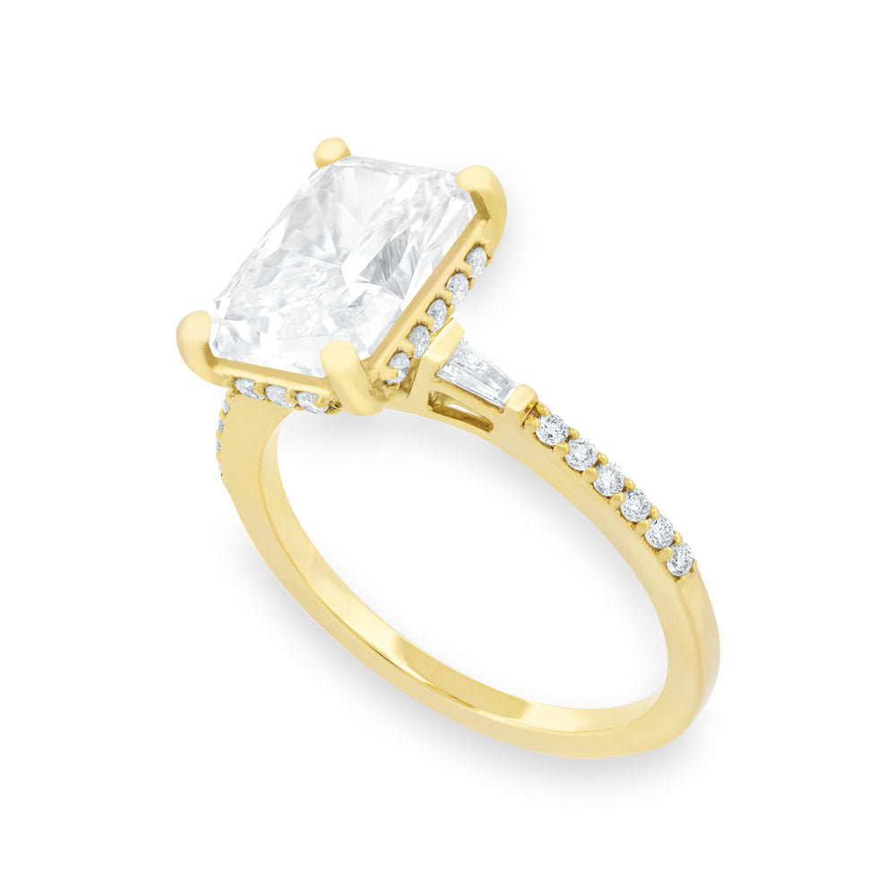 3.35ctw Lab-Grown Diamond Engagement Ring
