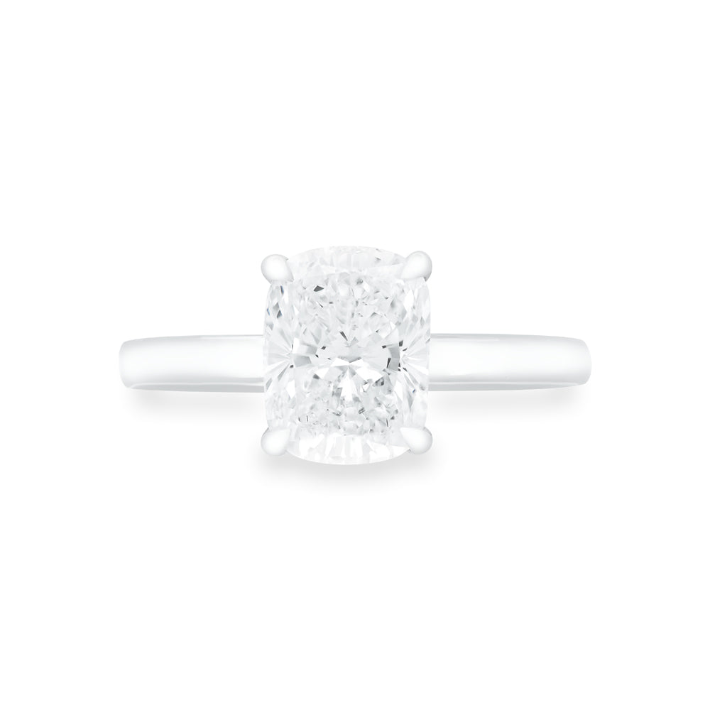 Lab-Grown Diamond Solitaire Ring 2.03ct