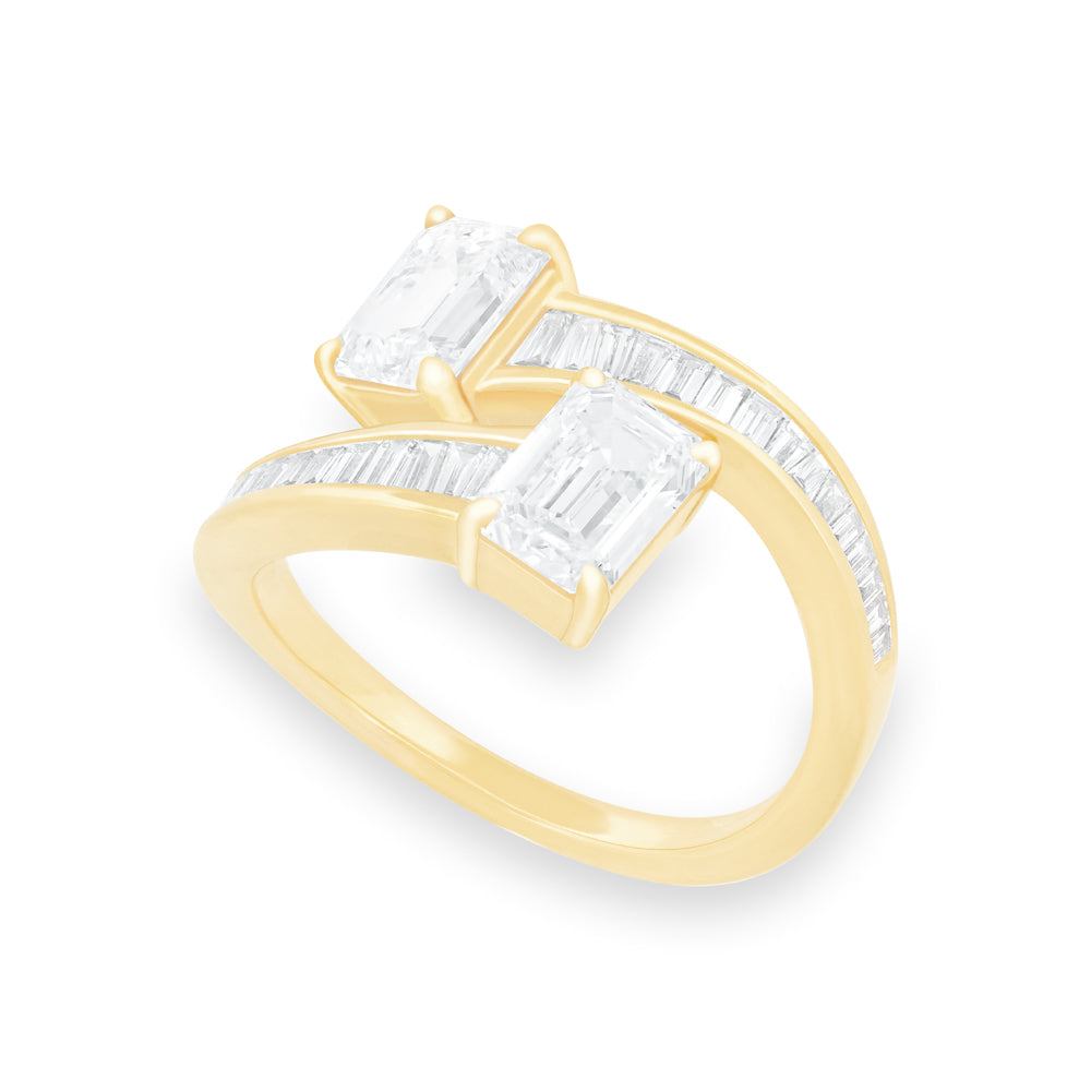 Lab-Grown Diamond Statement Ring 2.72ctw