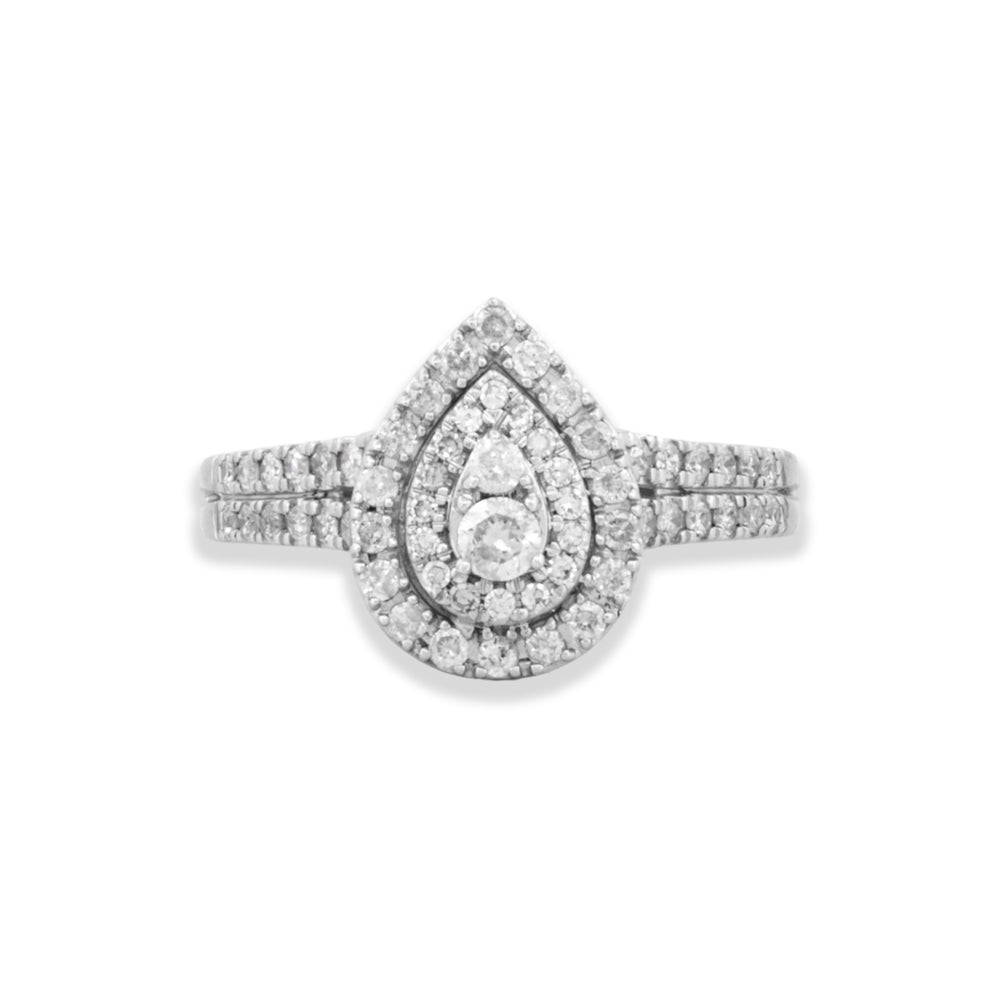 Gold & Diamond Cluster Ring