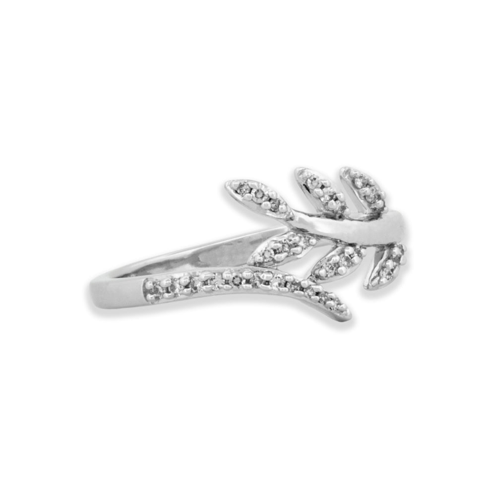 Gold & Diamond Vine Ring
