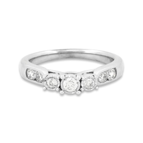 .50ctw Diamond Trinity Ring