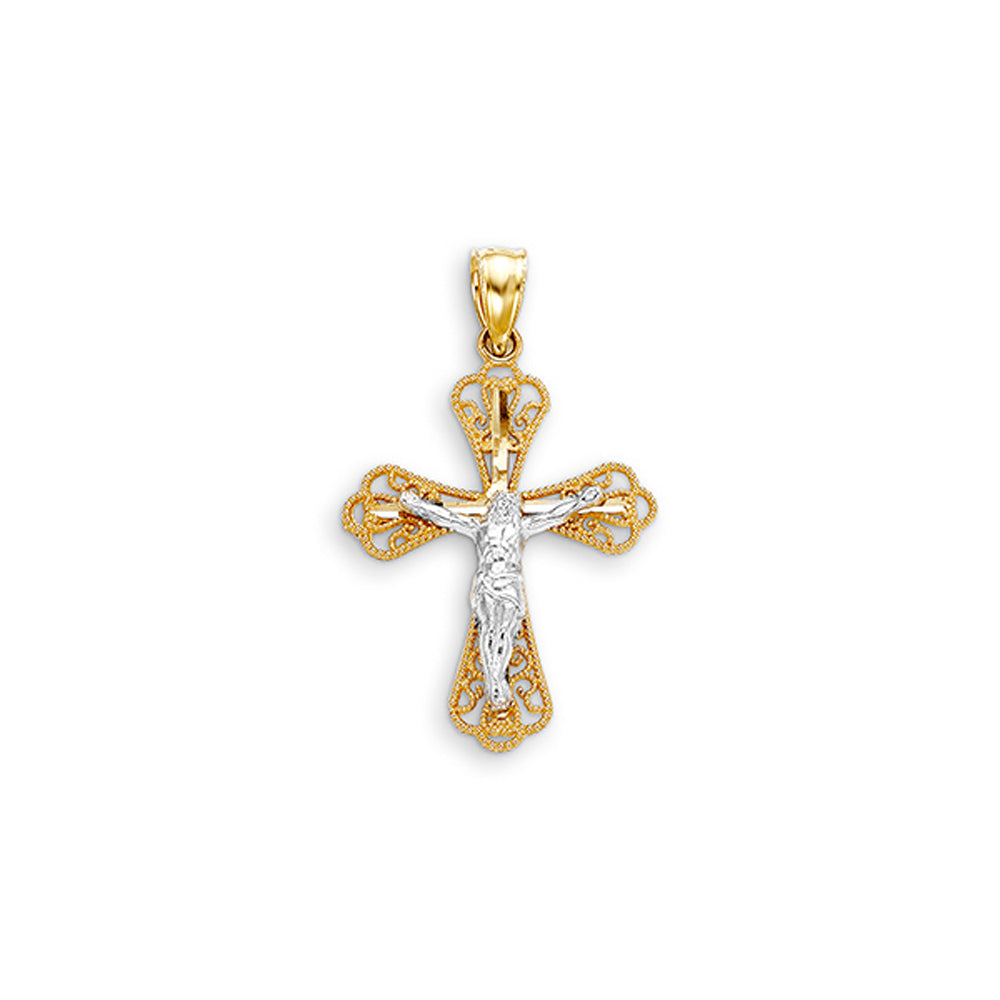 Gold Crucifix Pendant