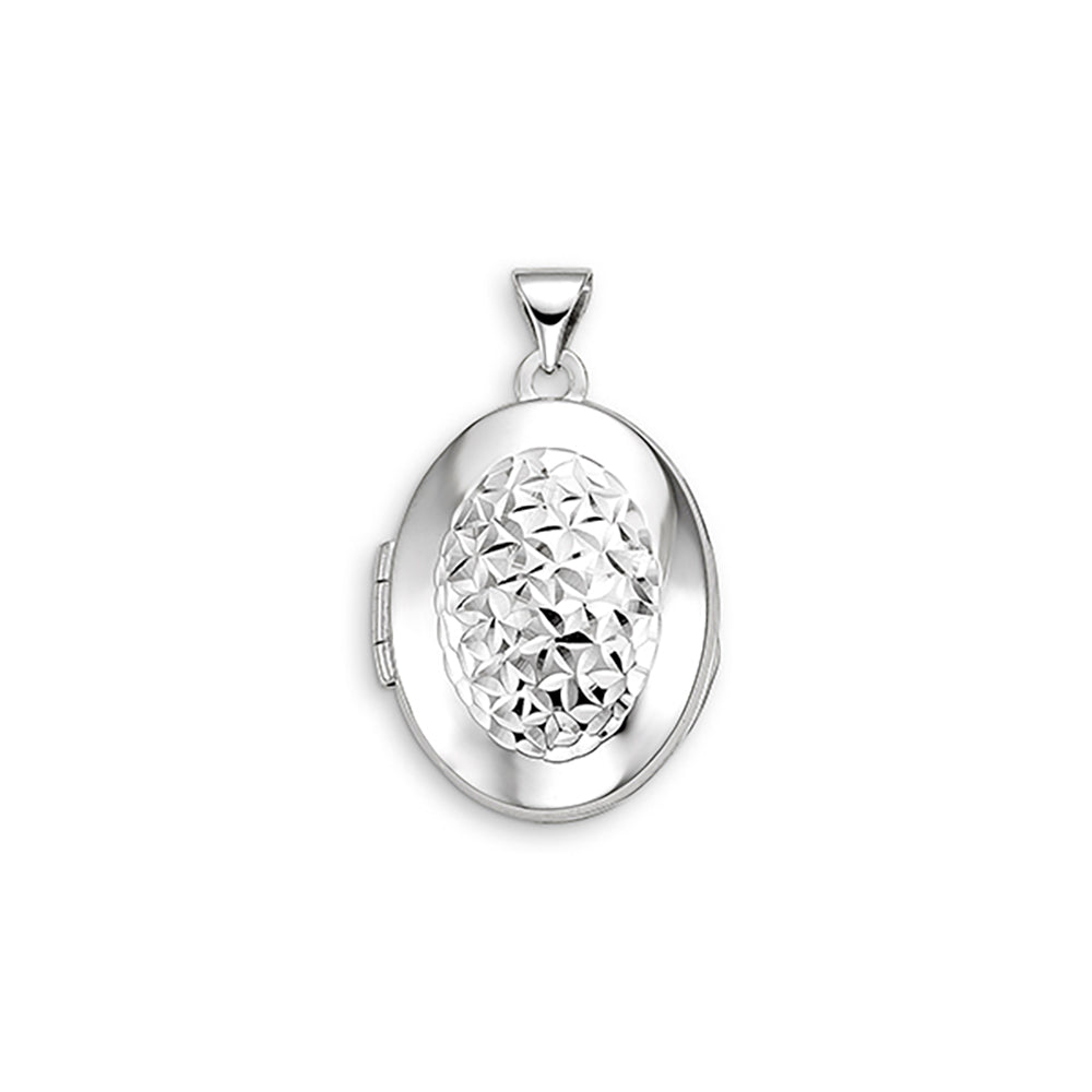 Gold Patterned Locket