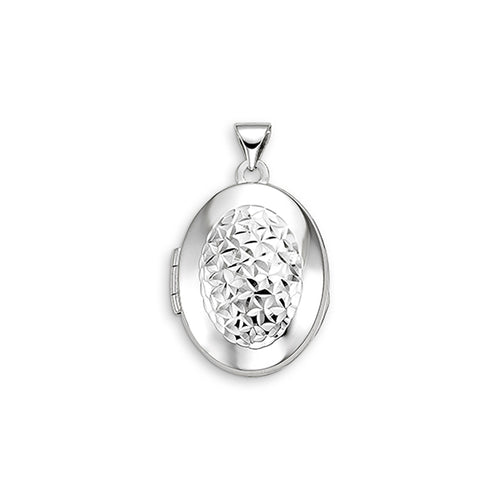 Gold Patterned Locket